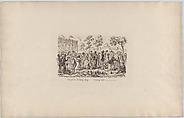 The First Shilling Day–Coming Out, George Cruikshank  British, Etching