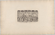 The First Shilling Day–Going In, George Cruikshank  British, Etching