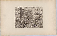 London, in 1851, George Cruikshank  British, Etching
