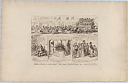 Odds & Ends, in, out & about, the Great Exhibition of 1851, George Cruikshank  British, Etching