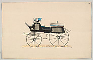 Break (unnumbered), Brewster & Co. American, Handcolored lithograph with gum arabic