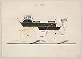 Break de Promenade #519, Brewster & Co.  American, colored lithograph