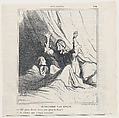 A deputy's nightmare: –Oh my friend, what has happened? –I dreamed I was invalidated, from 'News of the day,' published in Le Charivari, December 7, 1869, Honoré Daumier  French, Lithograph on newsprint; second state of two (Delteil)