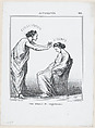 A session of hypnotism, from 'News of the day,' published in "Le Charivari", Honoré Daumier  French, Lithograph on wove paper; second state of two (Delteil)
