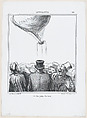 Away with the ballast!, from 'News of the day,' published in "Le Charivari", Honoré Daumier  French, Lithograph on wove paper; second state of two (Delteil)
