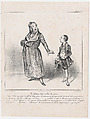 Plate 31: Fortune makes one forget one's friends, from 'Caricaturana,' published in Les Robert Macaires, Honoré Daumier  French, Lithograph on wove paper; third state of three (Delteil)