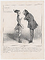 Plate 32: What in the devil Macaire!, from 'Caricaturana,' published in Les Robert Macaires, Honoré Daumier  French, Lithograph on wove paper; second state of two (Delteil)