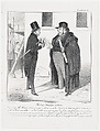 Plate 41: Robert Macaire, architect, from 'Caricaturana,' published in Les Robert Macaires, Honoré Daumier French, Lithograph on wove paper
