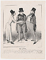 Plate 48: A Candidate, from 'Caricaturana,' published in Les Robert Macaires, Honoré Daumier French, Lithograph on wove paper; second state of two (Delteil)