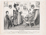 Plate 49: A Landlord, from 'Caricaturana,' published in Les Robert Macaires, Honoré Daumier French, Lithograph on wove paper; second state of two (Delteil)