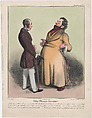 Plate 4: Robert Macaire, discount broker, from 'Caricaturana,' published in Les Robert Macaires, Honoré Daumier French, Color lithograph on wove paper; third state of three (Delteil)