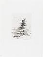 Landscape with Tree, Ulf Eriksson Swedish, Etching
