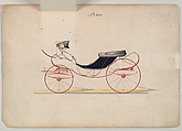 Eight Spring Victoria #920, Brewster &amp; Co. (American, New York), Pen and black ink, watercolor and gouache with gum arabic