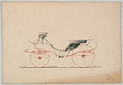 Eight Spring Victoria (unnumbered), Brewster & Co. American, Pen and black ink, watercolor and gouache