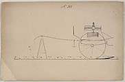 Dog Cart #363, Brewster & Co. American, Pen and black ink, watercolor