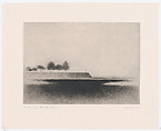Beach at Fouras (Stranden, Fouras), Gunnar Norrman  Swedish, Drypoint