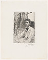 Augustus Saint Gaudens, Anders Zorn (Swedish, Mora 1860–1920 Mora), Etching, second state of two