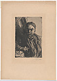 Paul Verlaine II, Anders Zorn  Swedish, Etching; third state of three (Asplund)
