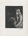 Madonna, Anders Zorn  Swedish, Etching; third state of four (Asplund)