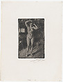 Anna Doing Her Hair, Anders Zorn  Swedish, Etching; second state of three