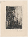 A Dark Corner, Anders Zorn  Swedish, Etching; second state of two