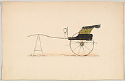 Chaise (unnumbered), Colored engraving with gum arabic