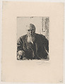 Carl Fredrik Liljevalch, Anders Zorn  Swedish, Etching; fourth state of five