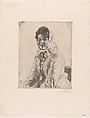A Skeri Girl, Anders Zorn  Swedish, Etching; second state of two