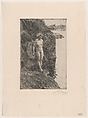 Precipice, Anders Zorn  Swedish, Etching; second state of two