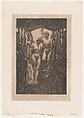 Cabin, Anders Zorn Swedish, Etching; third state of three