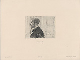 Carl Gustaf Laurin, from "The Swedish Fine Art Print Society Portfolio" (Föreningen för Grafisk Konst), Carl Larsson Swedish, Etching; fourth state of four