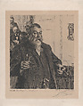 A Toast II, Anders Zorn Swedish, Etching; fifth state of five (Asplund)
