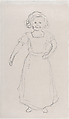 Pernille Kirkeby II (Little Norwegian Girl Running), Edvard Munch (Norwegian, Løten 1863–1944 Ekely), Lithograph