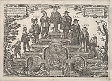 The Eleven Ages of Man, Gerhard Altzenbach  German, Engraving