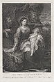 The Holy Family with Saint Elizabeth and the infant Saint John the Baptist, holding a goldfinch on a string, Raphael Morghen  Italian, Engraving