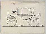 Clarece Landau #640, Brewster &amp; Co. (American, New York), Pen and black ink, watercolor and gouache