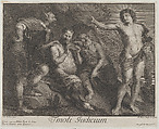 The Judgment of Midas, Frans Pilsen  Flemish, Engraving