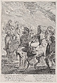 A Turkish Prince on Horseback, Pieter Soutman Dutch, Etching; fourth state of four (Hollstein)