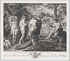 The Judgment of Paris, Jacques Couché French, Etching and engraving
