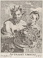 Satyr and Bacchante, Cornelis van Poelenburch  Dutch, Etching