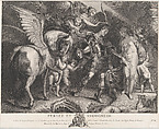 Perseus and Andromeda, Pierre François Tardieu  French, Etching and engraving