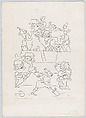 Maya builders, Jean Charlot  French, Lithograph on zinc, unique proof