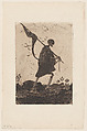Ad Astra for Scholar Gypsies by John Buchnan, Sir David Young Cameron  British, Scottish, Etching; only state