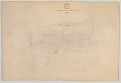 Design for Wagon, no. 457, Brewster &amp; Co. (American, New York), Pen and black ink, watercolor and gouache with graphite verso