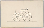 Design for Road Wagon, Brewster & Co.  American, Pen and black ink