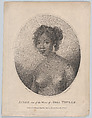 Ludee, One of the Wives of Abba Thulle, Henry Kingsbury British, Stipple engraving and etching