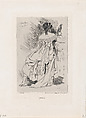 Metella, pl. 91 from "L'Illustration Nouvelle", Jules Clanence  French, Drypoint