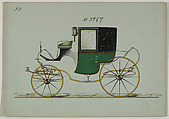 D'Orsay #3987, Brewster & Co. American, Pen and black ink, watercolor and gouache with gum arabic