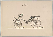 Victoria #3368, Brewster & Co. American, Pen and black ink, watercolor