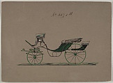 Victoria #3571b, Brewster & Co. American, Pen and black ink, watercolor and gouache with gum arabic
